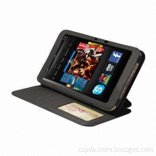 Newest PU Case for Kindle Fire HD (2013) with Black Color, OEM/ODM Orders Welcomed